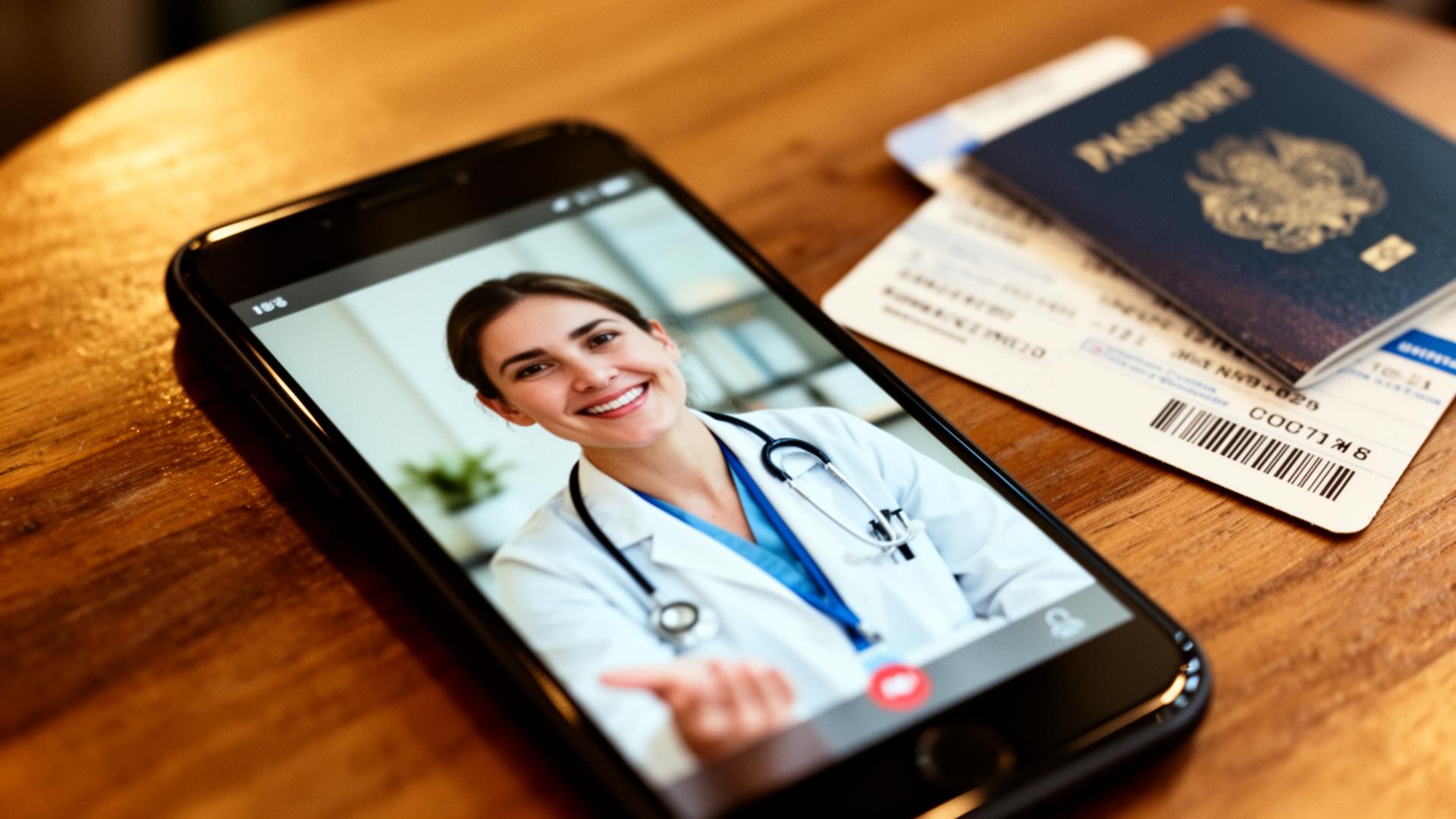 Licensed advisor on a telehealth-style call